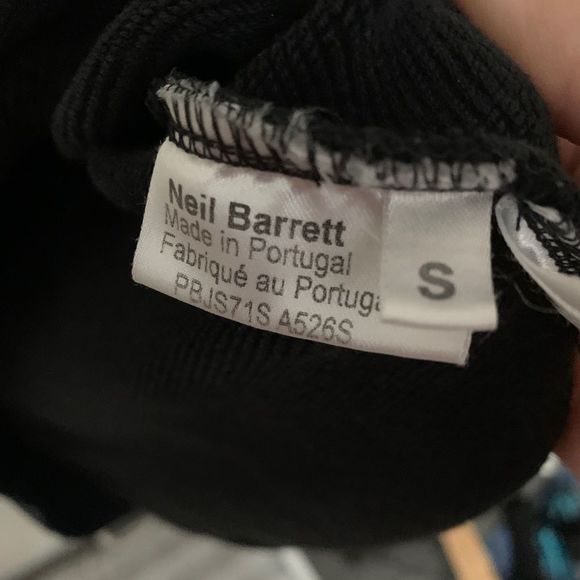 Neil Barrett Lightning Bolt Peace Sign Sweatshirt - Picture 5 of 6